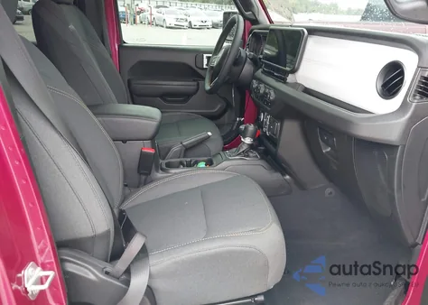 2024 Jeep Wrangler 4-Door Sport S 4X4 z USA, uszkodzony, nr VIN 1C4PJXDG5RW364047